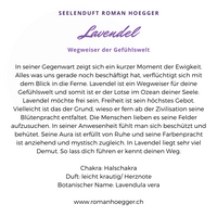 Roman H&ouml;gger Beschrieb Lavendel